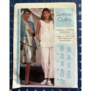 Sewing‎ Step by Step Summer Outfits Pattern Size 4-22 Uncut FF